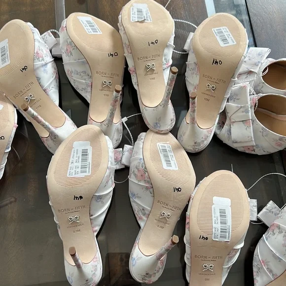 Antonio Melani x Born on Fifth Arden Floral Bow Family Matching Dress Sandals - Picture 14 of 16